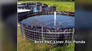 Permukaan Halus PVC Geomembrane Liner Tebal 0,2~3mm Untuk Pakan Ikan Udang