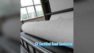 Bersertifikat CE EN 13249 Geotekstil Non Woven untuk Proyek Jalan