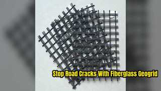 Fiberglass Geogrid untuk Penguatan Jalan Aspal Lebih Kuat
