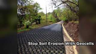 Grid Kerikil HDPE Geocell untuk Konstruksi Jalan