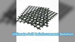 Geogrid Uniaksial Kekuatan Tinggi untuk Stabilisasi Tanah