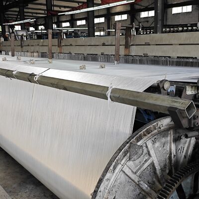 High Tensile PET Woven Geotextile Fabric For Soft Soil Embankments Foundation