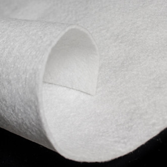 PET Fiber Non Woven Geotextile HS-N Series Ketahanan Abrasi 6 Meter