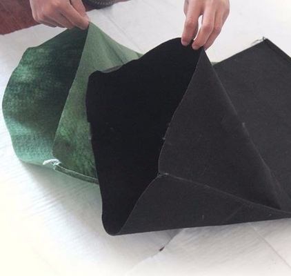 Geobag Non Woven PP Geotextile Non Beracun 200g-1400g Hijau Hitam