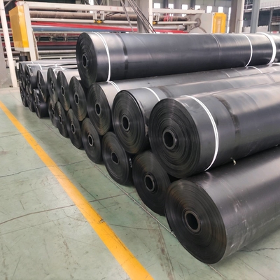 Kekuatan Tarik Tinggi HDPE Geomembrane ≥15MPa Kekuatan Sobek ≥25KN/m