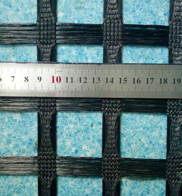 Perkerasan Semen Stabilisasi Tanah Jala Fiberglass Geogrid Tahan Alkali