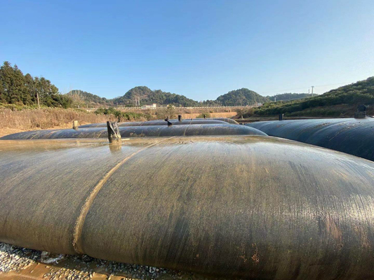 Resistensi suhu tinggi FILTER Geotekstil Dewatering Bags Ringan tahan lama untuk solusi filtrasi tugas berat