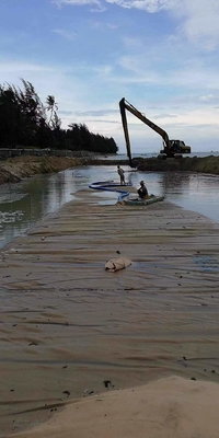 Resistensi suhu tinggi FILTER Geotekstil Dewatering Bags Ringan tahan lama untuk solusi filtrasi tugas berat