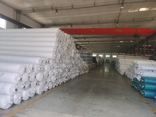 Kekuatan tarik tinggi 1200KN tenunan geotekstil Penguatan jalan