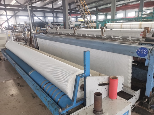 Kekuatan tarik tinggi 1200KN tenunan geotekstil Penguatan jalan