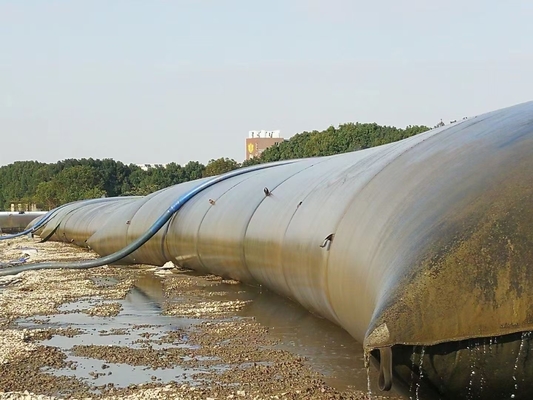Open Size 0.2-0.8mm FILTER Geotekstil Dewatering Bags Tubes Filtrasi Dalam Lingkungan Industri