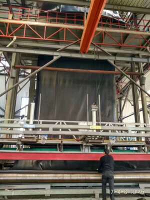 Indeks Oksigen setidaknya 30 persen HDPE geomembrane dirancang untuk kinerja dalam kondisi yang keras waktu hidup lebih dari 10 tahun