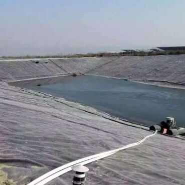 UV Resistant 1.5mm Smooth HDPE Geomembrane Liner untuk Waduk Irigasi Pertanian