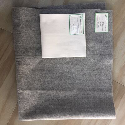 Polypropylene Staple Fiber Non Woven Geotextile Fabric untuk Pemisahan Subgrade Temporary Road