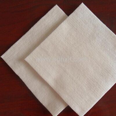 200g 250g Jarum Punched Polyester Non Woven Geotextile untuk Menjaga Drainase Dinding