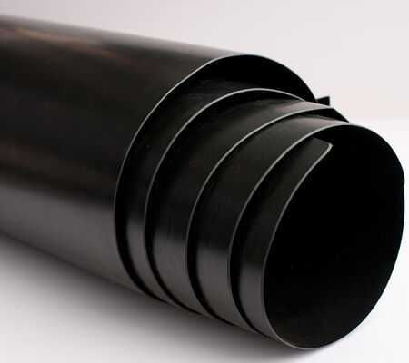1.5mm HDPE Geomembrane Liner dengan ketahanan kimia khusus untuk Mining Heap Leach Pad