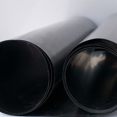 1.5mm HDPE Geomembrane Liner dengan ketahanan kimia khusus untuk Mining Heap Leach Pad