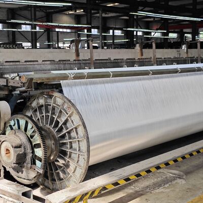 200kN/m Tenaga Tinggi Ultra PET Woven Geotextile Fabric Untuk Peningkatan Yayasan Lembut
