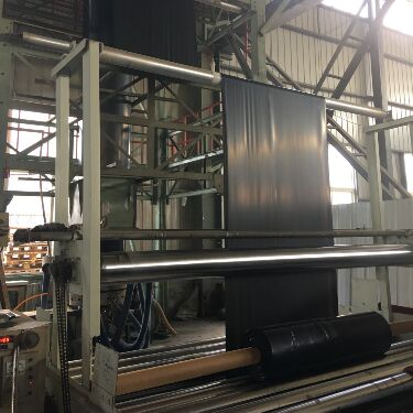1.5mm HDPE Geomembrane Liner dengan ketahanan kimia khusus untuk Mining Heap Leach Pad