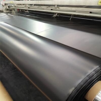 1.5mm HDPE Geomembrane Liner dengan ketahanan kimia khusus untuk Mining Heap Leach Pad