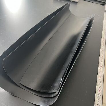 1.5mm HDPE Geomembrane Liner dengan ketahanan kimia khusus untuk Mining Heap Leach Pad