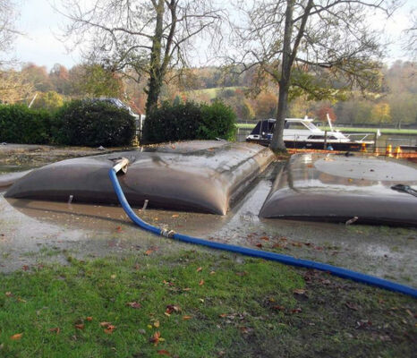 Tabung Dewatering Geotextile Woven tahan suhu tinggi Untuk Dewatering Limbah Minyak Sawit
