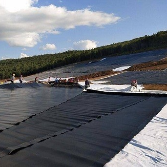 HDPE Geomembrane Liner untuk Waduk Penyimpanan Air Pertanian