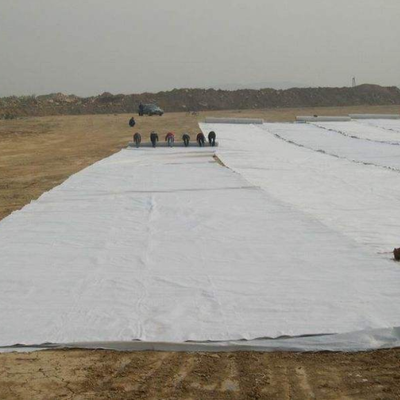 Lapisan Bawah Bantalan Geotekstil Non Woven yang Dilubangi Jarum Untuk Lapisan Kolam
