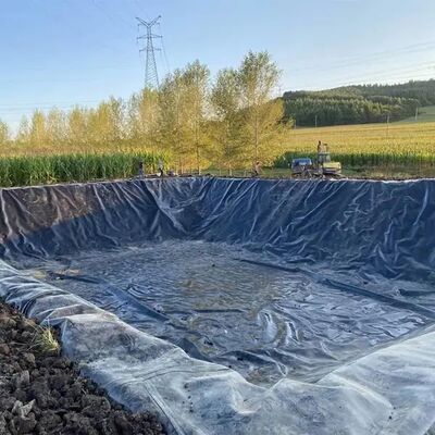 Liner Geomembrane HDPE Tangki Pemanenan Air Hujan Untuk Penyimpanan Retensi Bawah Tanah
