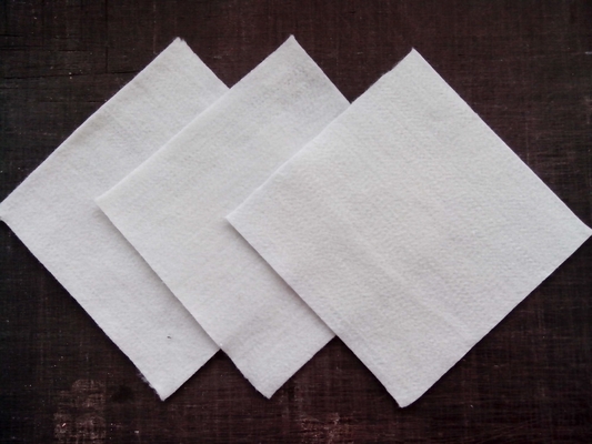 PET Fiber Non Woven Geotextile HS-N Series Ketahanan Abrasi 6 Meter