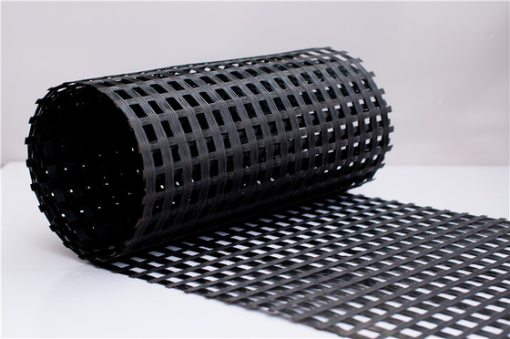 100KN Aspal Fiberglass Geogrid