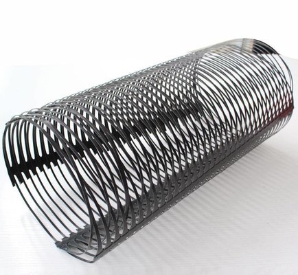 Jaring Geogrid Plastik Searah