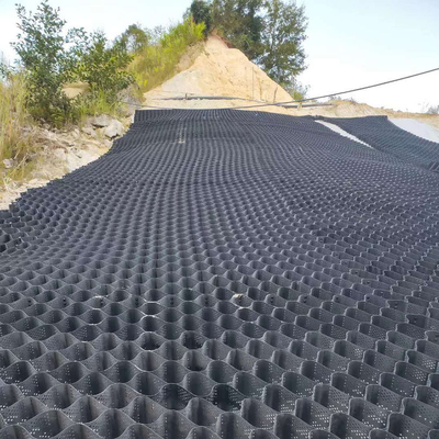 ASTM Standar HDPE Geocell 50mm Tinggi Honeycomb Gravel Grid