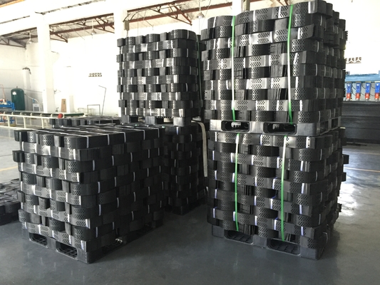 HDPE Geocell Grid Bertekstur Dan Berlubang Untuk Konstruksi Jalan