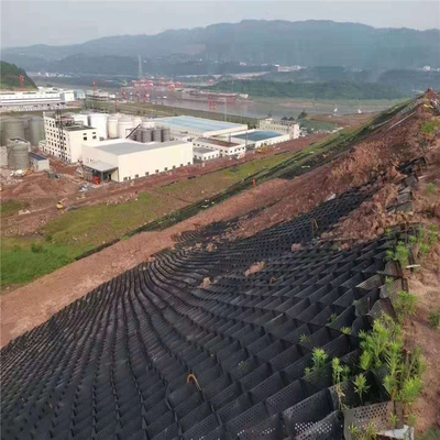Stabilisasi Plastik HDPE Geocell Driveway Geocell Anti Deforming