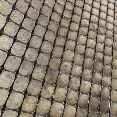 Stabilitas Tinggi Plastik Geogrid Mesh Penguatan Geogrid Ringan Untuk Jalan