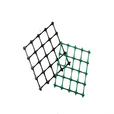 PP Plastik Geogrid Mesh ISO CE Polypropylene Biaxial Geogrid