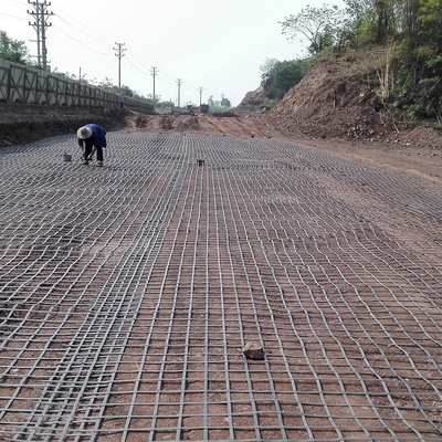 High Tenslie Driveway Basalt Reinforcing Mesh GB Standard Ground Stabilization