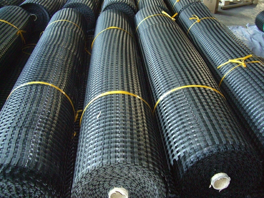 OEM ODM Fiberglass Netting Mesh Geogrid Konstruksi Jalan Nonwoven
