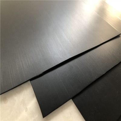 Budidaya Ikan LDPE Geomembrane Liner Black Woven Plasitc Heavy Duty Liner
