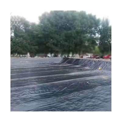 Geosynthetic Landfill Geomembrane 0.1mm 3mm 8mm Dengan Permukaan Halus