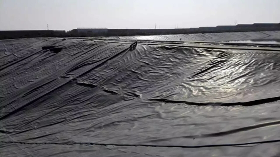 Bawah Tanah Tahan Air HDPE Landfill Liner Geomembrane 4mm