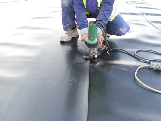 30 Mil PVC Geomembrane Liner Waterproof Membrane Pond Liner Untuk Kolam Renang