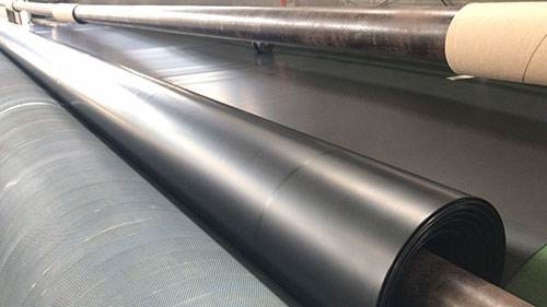 Geomembrane Waterproofing Panjang 50-100m Kekuatan tarik ≥15MPa untuk Proyek Konstruksi