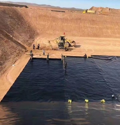 HDPE Geomembrane Liner GRI GM13 Plastik Tahan Air