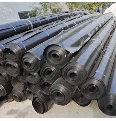 0.75mm LDPE Geomembrane Liner Udang Geomembrane Pond Liner