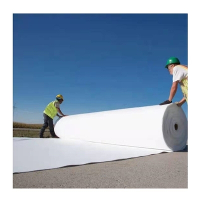 Needle Punched Pp Atau Pet Non Woven Geotextile Untuk Perlindungan Lingkungan