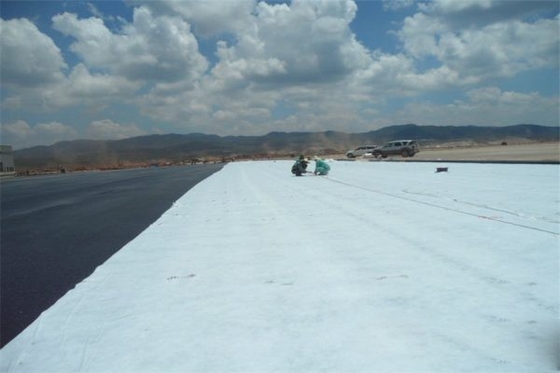 Needle Punched Pp Atau Pet Non Woven Geotextile Untuk Perlindungan Lingkungan
