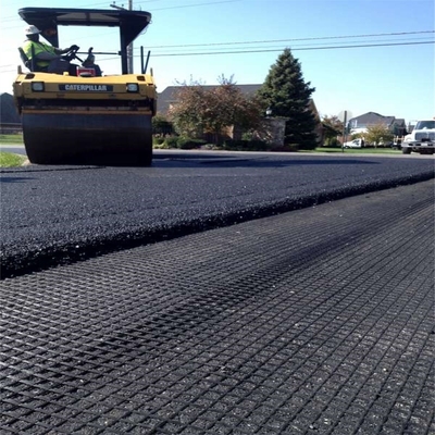 100g/m2-800g/m2 Geogrids Warp Fiberglass Berliku Solusi Terbaik Untuk Struktur Pengendalian Tanah