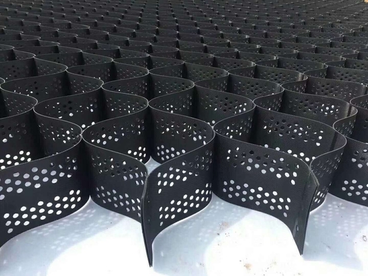 Cina Produsen Geocell HDPE Geocell penstabil tanah dukungan beban terbesar